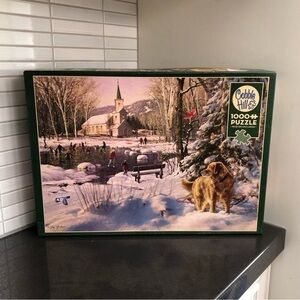 ⛸️❄️ “Skating Party” Cobble Hill puzzle